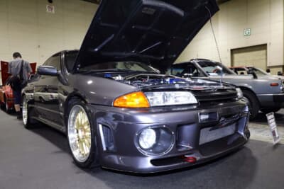 日産 R32 GT-R：「普段の使い方は奥さんとのドライブを楽しむクルマなんです」とのこと