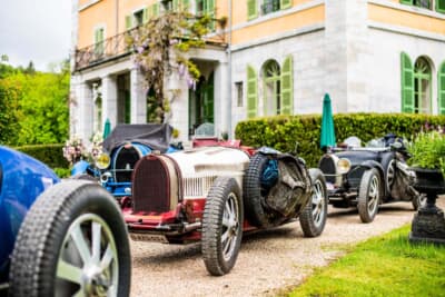 100年前のモデルとは思えない素晴らしいコンディションのタイプ35たちが集合した