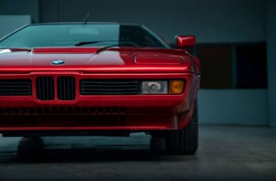 34万2500ユーロ（邦貨換算約5750万円）で落札されたBMW「M1」（C）Courtesy of RM Sotheby's