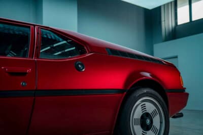 34万2500ユーロ（邦貨換算約5750万円）で落札されたBMW「M1」（C）Courtesy of RM Sotheby's