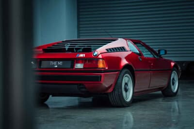 34万2500ユーロ（邦貨換算約5750万円）で落札されたBMW「M1」（C）Courtesy of RM Sotheby's