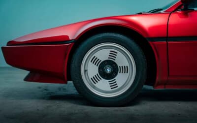 34万2500ユーロ（邦貨換算約5750万円）で落札されたBMW「M1」（C）Courtesy of RM Sotheby's