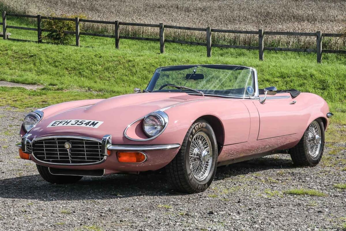 原画　送料無料　ジャガーＥType　１２気筒エンジン 74-e-type-2017 (15).jpg