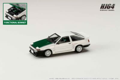 ダイキャスト製1/64スケールトヨタ「スプリンター トレノドリフトキング」