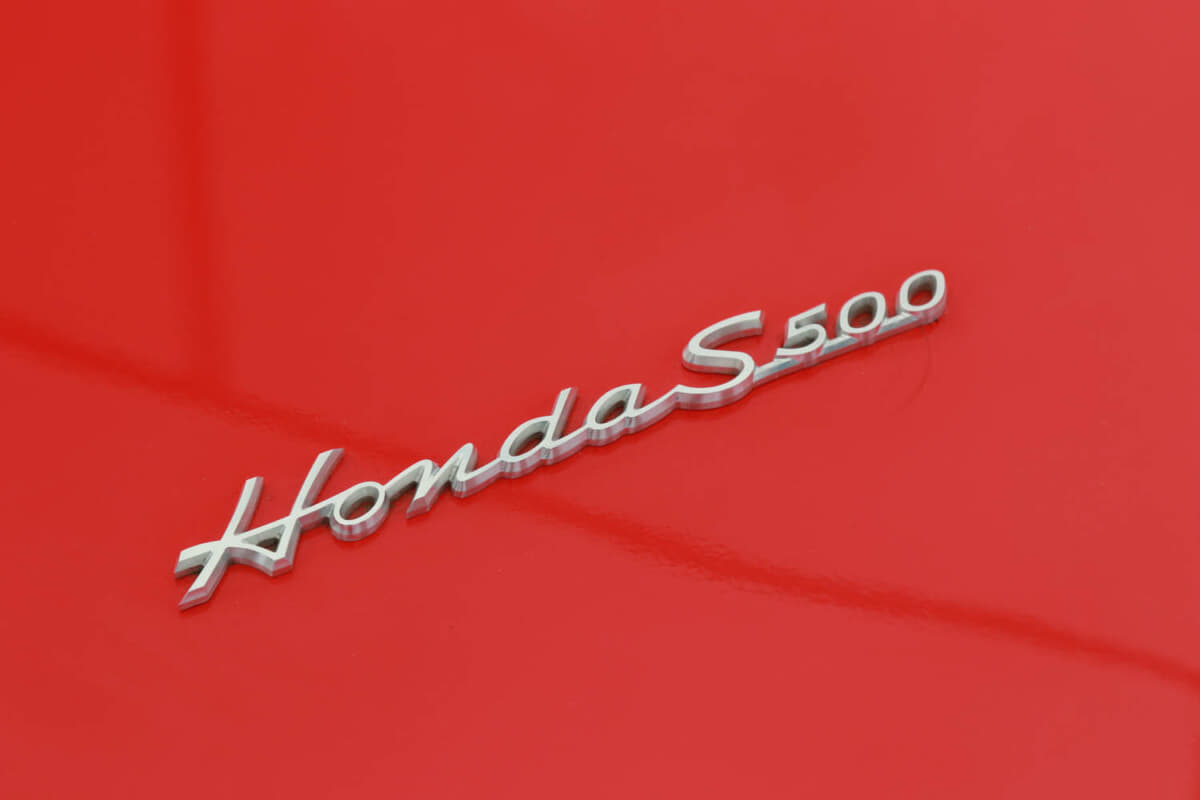 ホンダS500のエンブレム