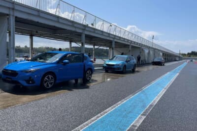 もともとレーシングドライバーだったこともあり、サーキットでクルマを試すことができると、より車の素性がわかるよね