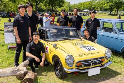 学校法人ホンダ学園 ホンダテクニカルカレッジ関東の学生たちとホンダ S800