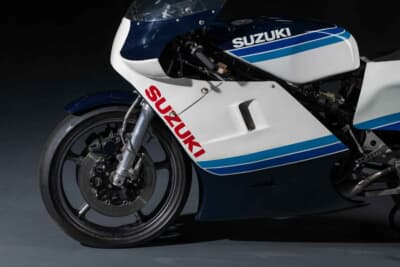 3万8400ドル（邦貨換算約580万円）で落札されたスズキ「RGB500」（C）Courtesy of RM Sotheby's