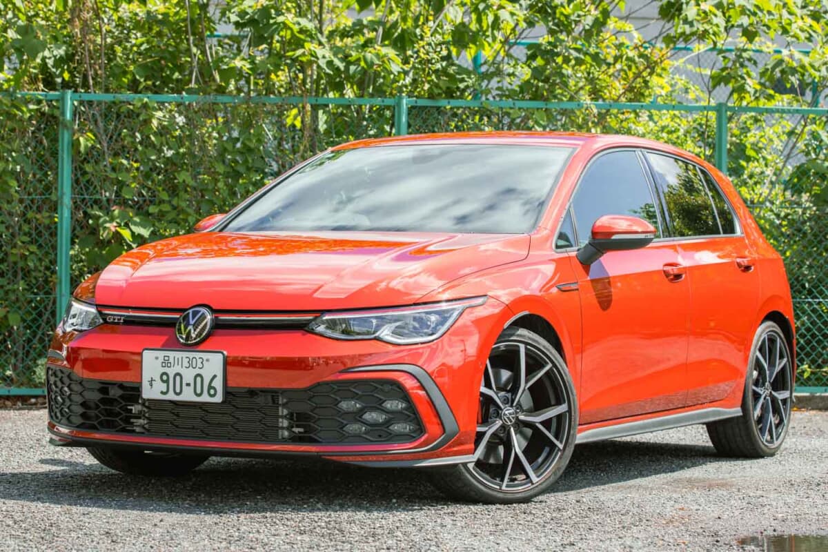 VW ゴルフGTI：現行モデルは全長4295mm×全幅1790mm×全高1465mm