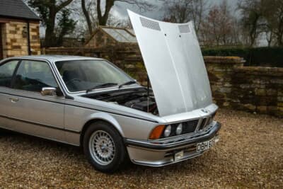 2万1375ポンド（邦貨換算約435万円）で落札されたBMW「635CSi」（C） iconicauctioneers