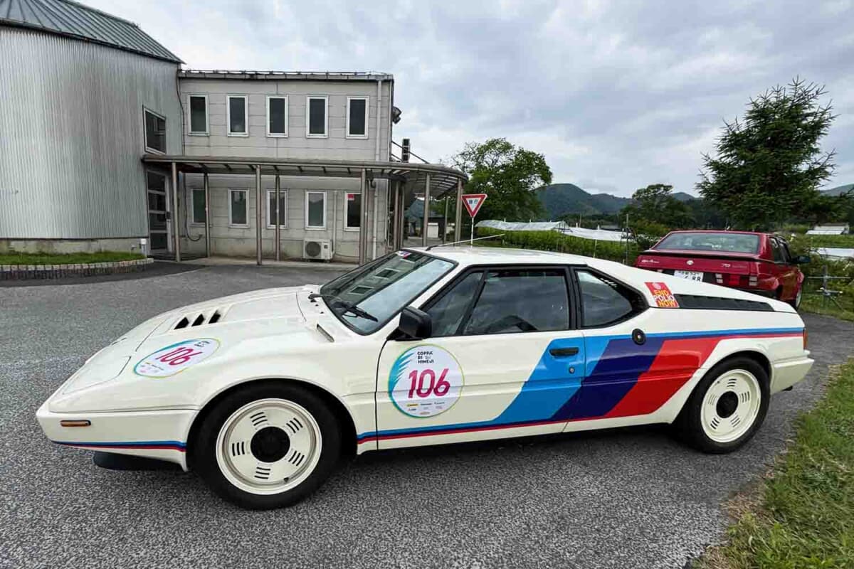 西川 淳さまが乗ってきたBMW M1