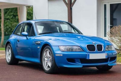 5万9800ユーロ（邦貨換算約970万円）で落札されたBMW「Z3 Mクーペ」（C）Courtesy of RM Sotheby's