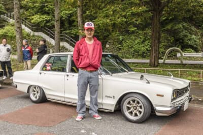 日産 スカイライン2000GTと、オーナーの山本さん