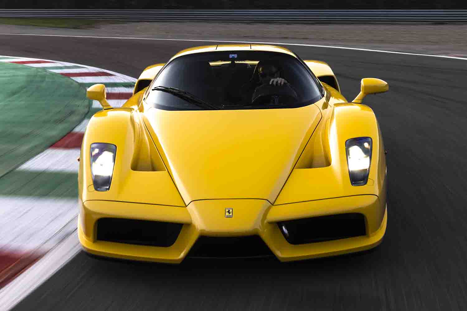 James B様 リクエスト 確認用　 フェラーリ　エンツォフェラーリ　黄色 1/12 エンツォフェラーリ イエローバージョン (セミアッセンブル