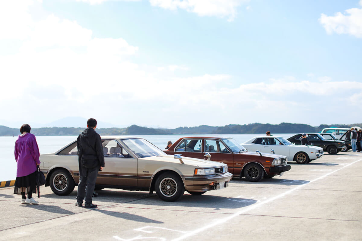 ハイソカー、ネオクラと呼ばれる80年代の車両も参加しており、幅広い年代の車両を楽しめる1日だった