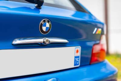 5万9800ユーロ（邦貨換算約970万円）で落札されたBMW「Z3 Mクーペ」（C）Courtesy of RM Sotheby's