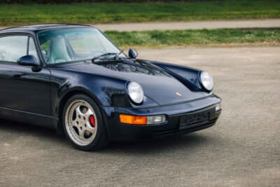 25万8125ユーロ（邦貨換算約4360万円）で落札されたポルシェ「911ターボ3.6」（C）Courtesy of RM Sotheby's