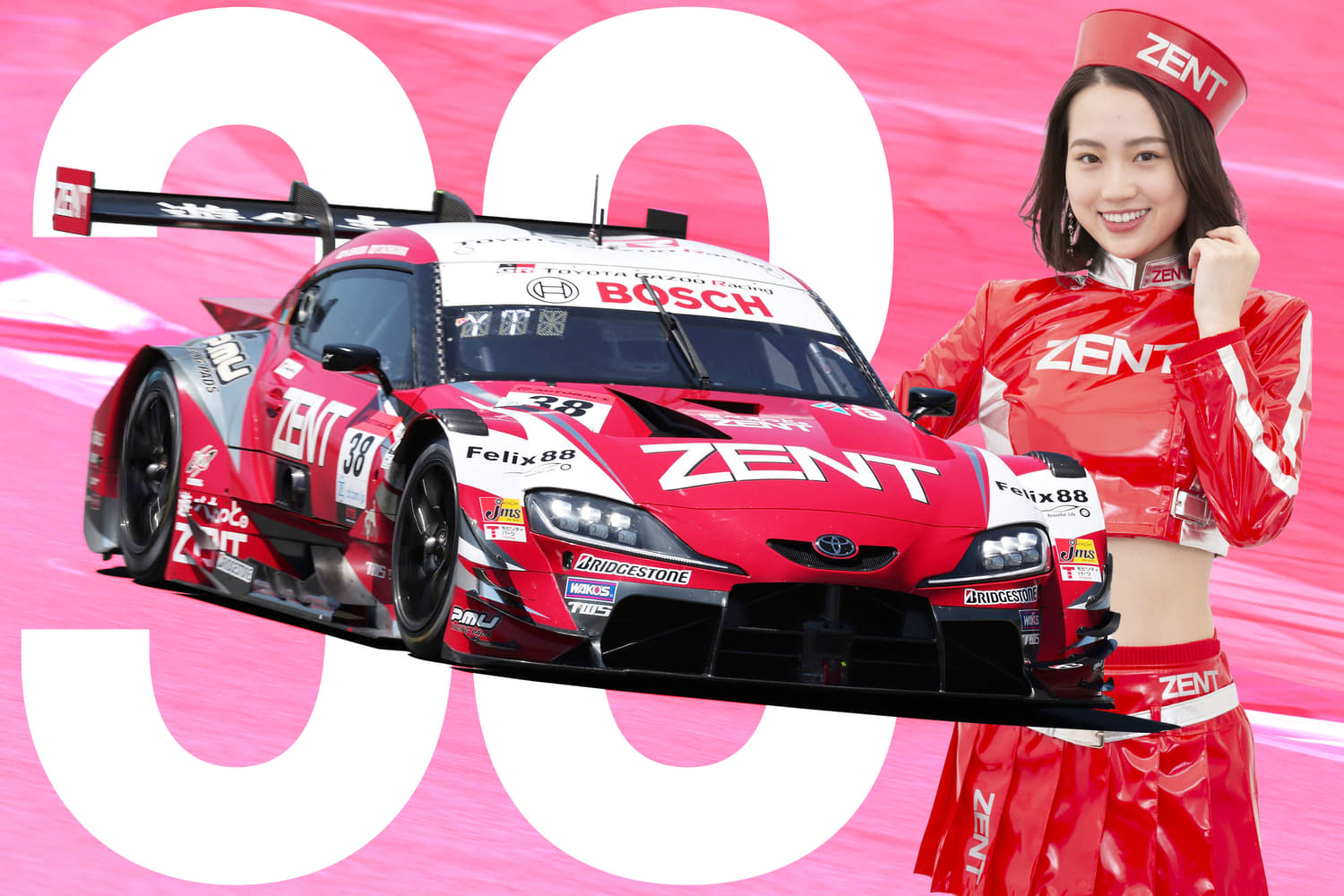 ベテランコンビで勝利を狙う！「ZENT CERUMO GR Supra」で戦う
