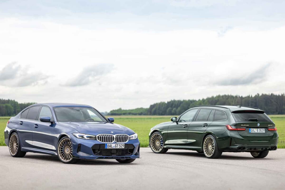 BMWアルピナ B 3GTのリムジンとツーリング