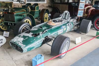 カイスター城自動車博物館に展示していたBRM P83