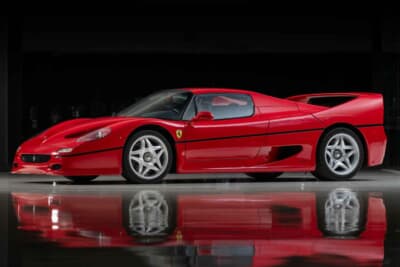 424万ドル（邦貨換算約6億8200万円）で落札されたフェラーリ「F50」（C）Courtesy of RM Sotheby's