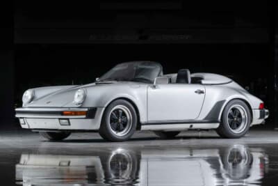 30万7500ドル（邦貨換算約4970万円）で落札されたポルシェ「911スピードスター」（C）Courtesy of RM Sotheby's