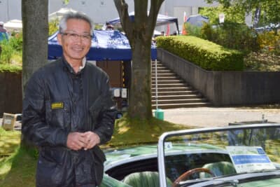 オースチン・ヒーレー スプライトMk.1のオーナーの石田 浩さん