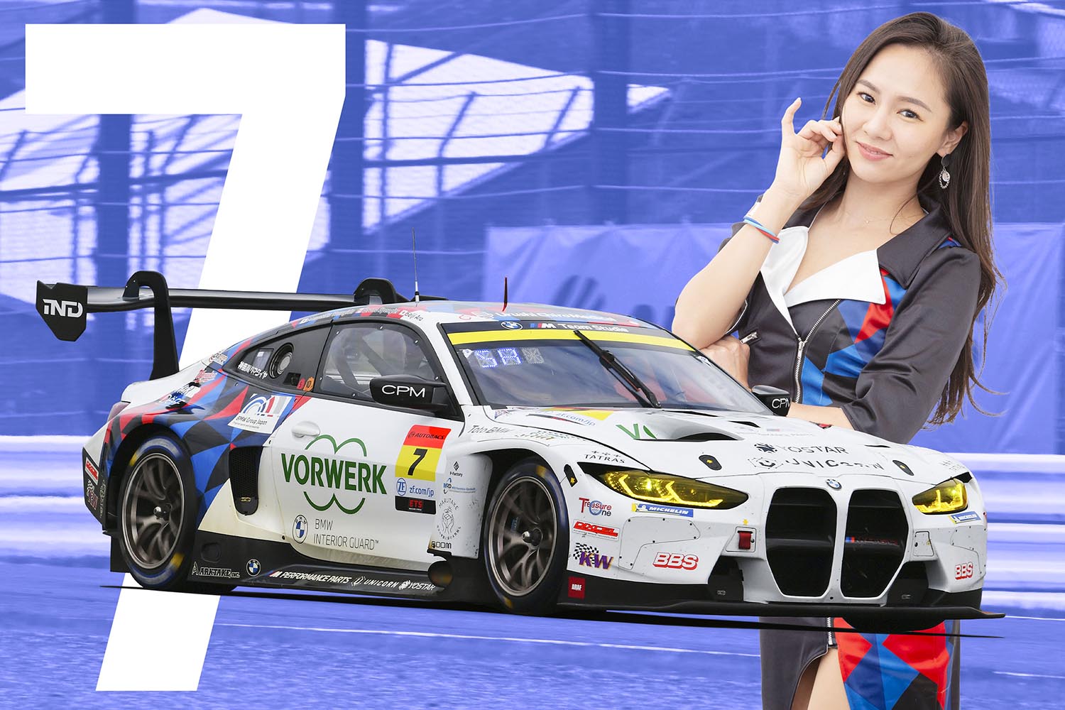 BMWワークスドライバーも参戦！「M4 GT3」で戦う「BMW M Team Studie