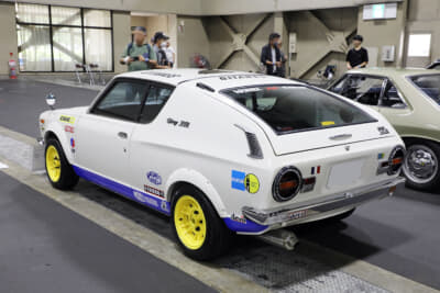 日産 チェリークーペX-1R：大きなリアゲートに、独特の形状のクオーターピラーにマッハラインを組み合わせたエクステリア