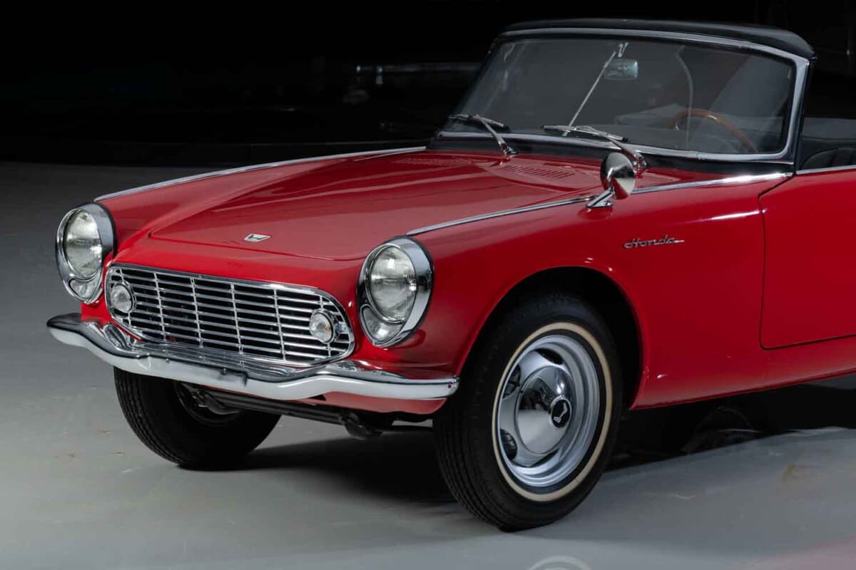 6万7200ドル（邦貨換算約1080万円）で落札されたホンダ「S600」（C）Courtesy of RM Sotheby's