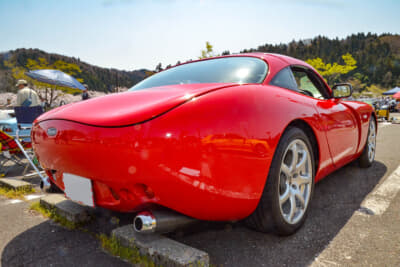 TVR タスカン：ボリュームのある曲線が美しいリア