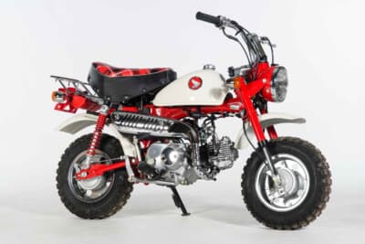 1万80ユーロ（邦貨換算約172万円）で落札されたホンダ「モンキー Z50J 30周年アニバーサリー」（C）Bonhams