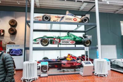 スコットランド国立博物館に展示されているF1マシン