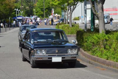 トヨタ トヨペット クラウン：「クルマ自体は満身創痍ですよ」と言いながらも、オーナーは「なんとか動態保存を保っていきたい」という