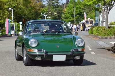 ポルシェ 911T：新潟のお隣、富山県から自走での参加