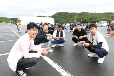 KING OF K-CAR MEETINGで毎年恒例のビンゴ大会