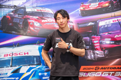 GT500に参戦中のARTAの佐藤 蓮選手