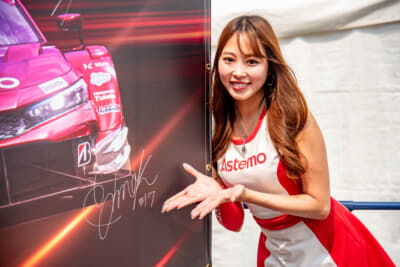 Astemo REAL RACINGの亀澤 杏菜さん