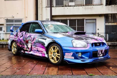 スバル インプレッサ WRX STi：オーナーの“ドラまた”さんの愛車は2003年式GDB型