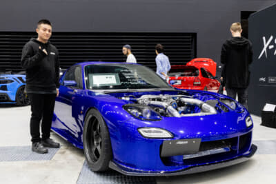 1999年式マツダFD3S型RX-7とオーナーの“いなぴょん”さん