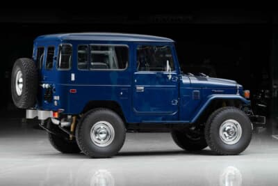 9万5200ドル（邦貨換算約1417万円）で落札されたトヨタ FJ40型「ランドクルーザー」（C）Courtesy of RM Sotheby's