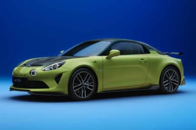 アルピーヌ A110 R チュリニ：専用のラディカルシャシーは、スプリング、アンチロールバー専用チューニング、アジャスタブルダンパーが強化されている