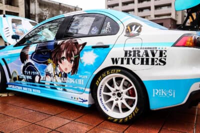 三菱 ランサーエボリューションX：カスタム痛車最高峰のイベント「デイドリーム」で影響を受けて痛車の世界にハマった