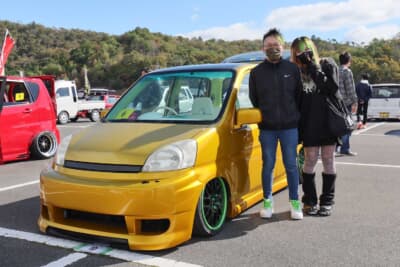 ホンダ ライフとオーナーの荻野公史郎さん