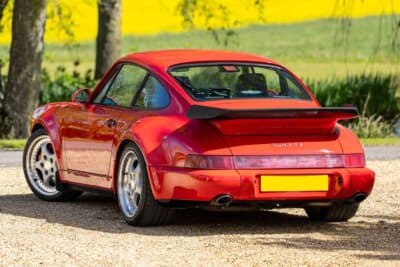 25万～30万ポンド（約5000万円～6000万円）で販売継続中のポルシェ「911 ターボ3.6」（C）Courtesy of RM Sotheby's