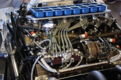 RA272に搭載された1.5L V12のRA272Eエンジン