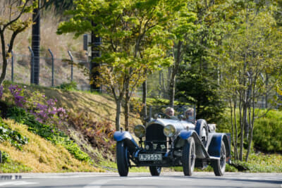 こちらは参加車両中で最古となる1923年型ベントレー 3リッター