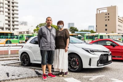 ヴィッツRS Racingからの乗り換えという“244”さん。ある意味、しっかり系譜は受け継がれたと言える