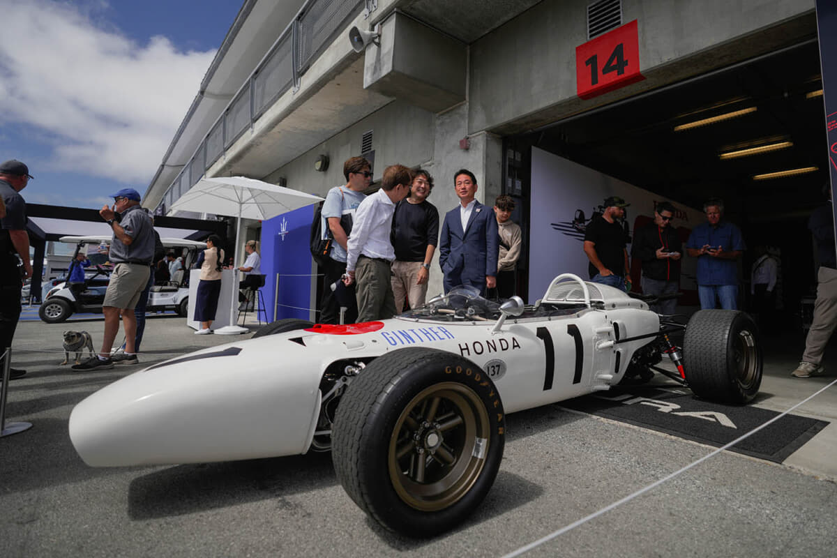 歴史的なV12エンジン搭載のホンダRA272は、1965年メキシコGPで日本の自動車メーカー初のF1グランプリ優勝を果たした