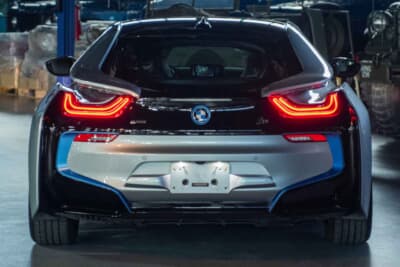 6万1600ドル（邦貨換算約969万円）で落札されたBMW「i8」（C）Courtesy of RM Sotheby's